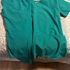 Teal Scrub Set